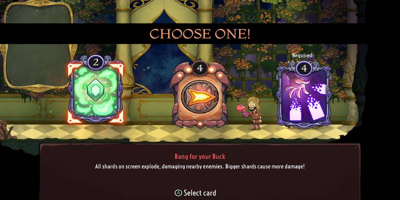 A shop in The Knight Witch