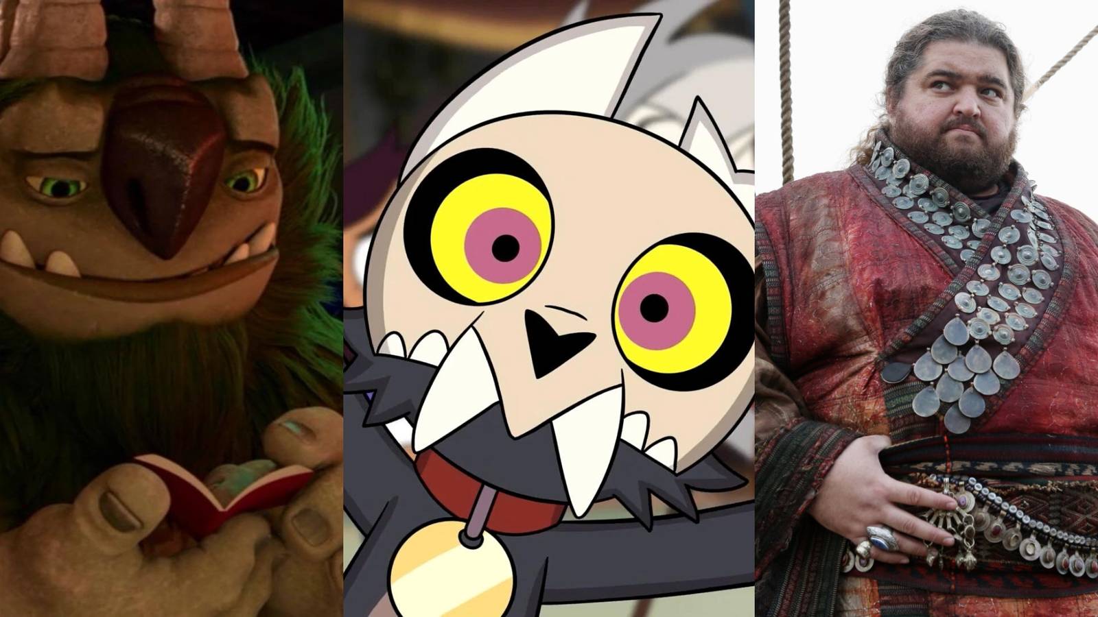 AAARRRGGHH!!! in Trollhunters Tales of Arcadia, King in The Owl House, Tiny in Once Upon a Time