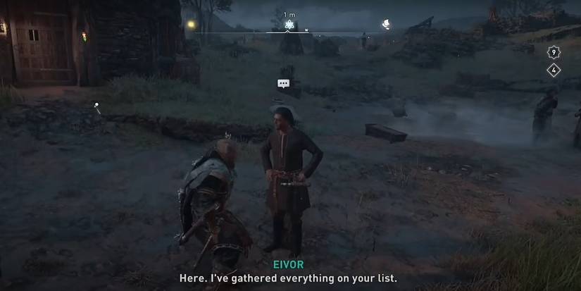 AC Valhalla Drink of the Picts giving ingredients to Brewer