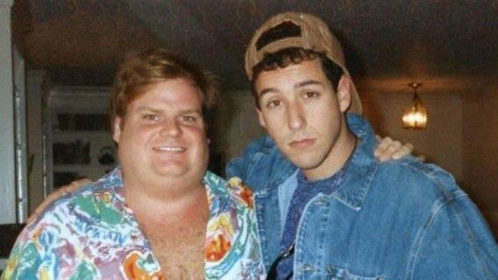 adam sandler chris farley Cropped