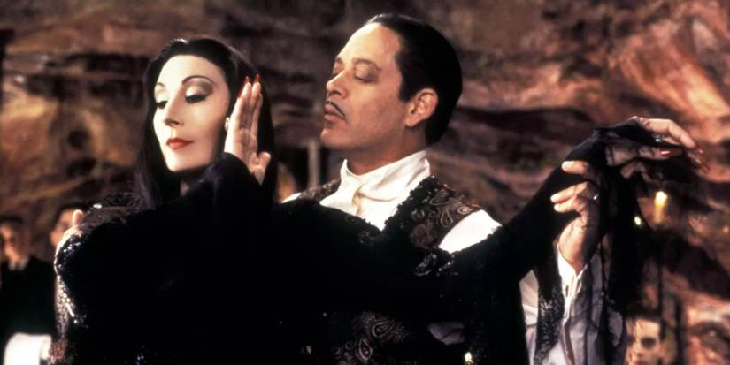 Addams Family Best Dance Scenes In The Franchise Morticia and Gomez  Tango 1993