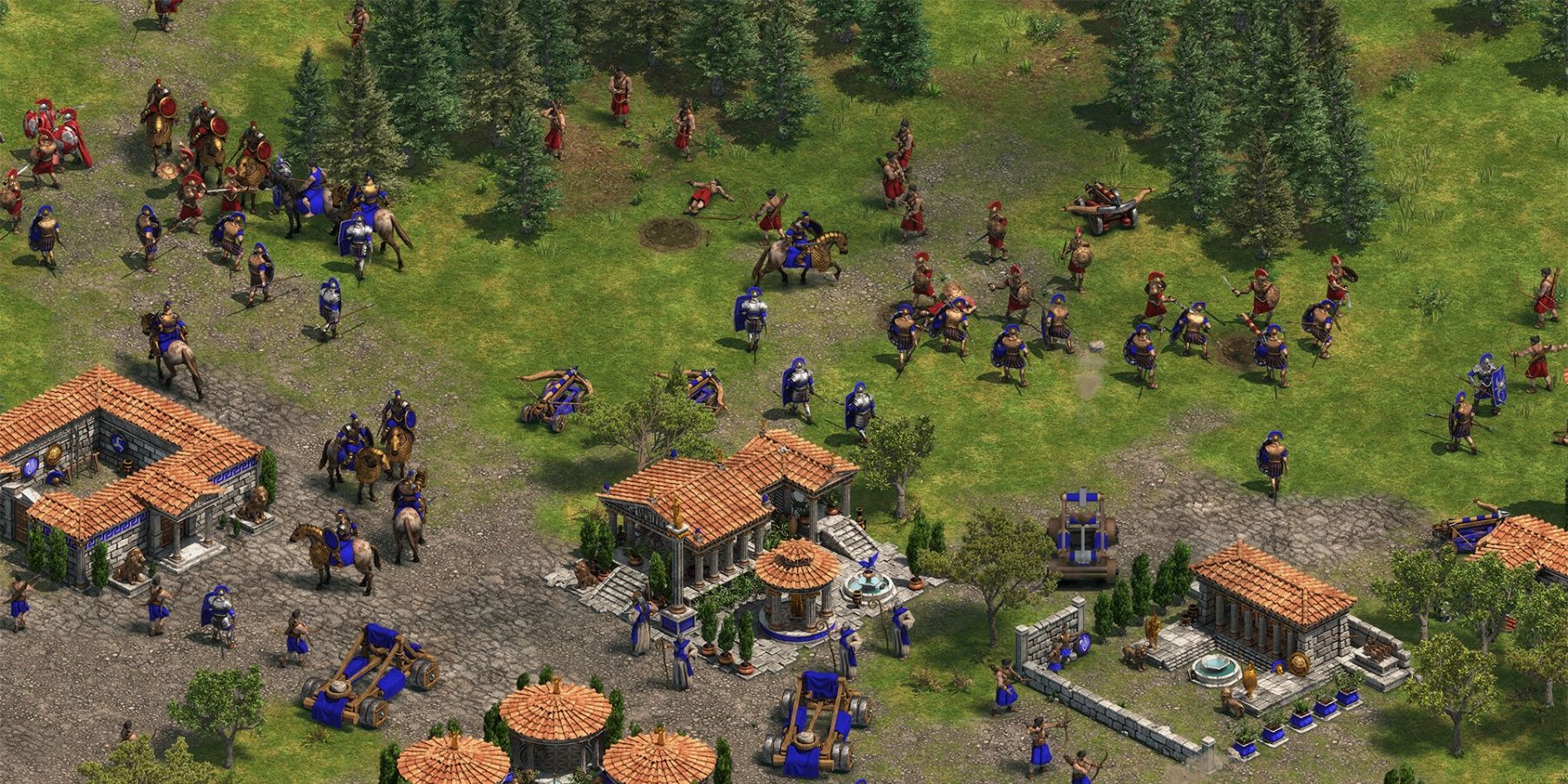 Age of Empires, a village