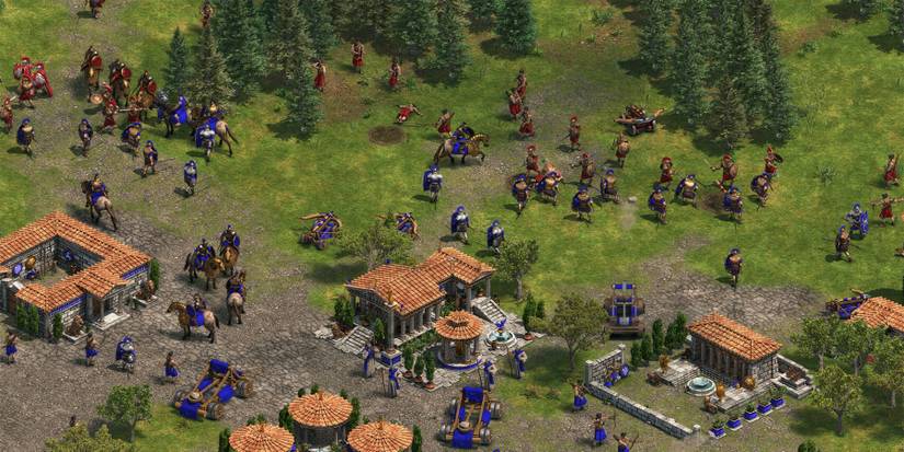 Age of Empires, a village