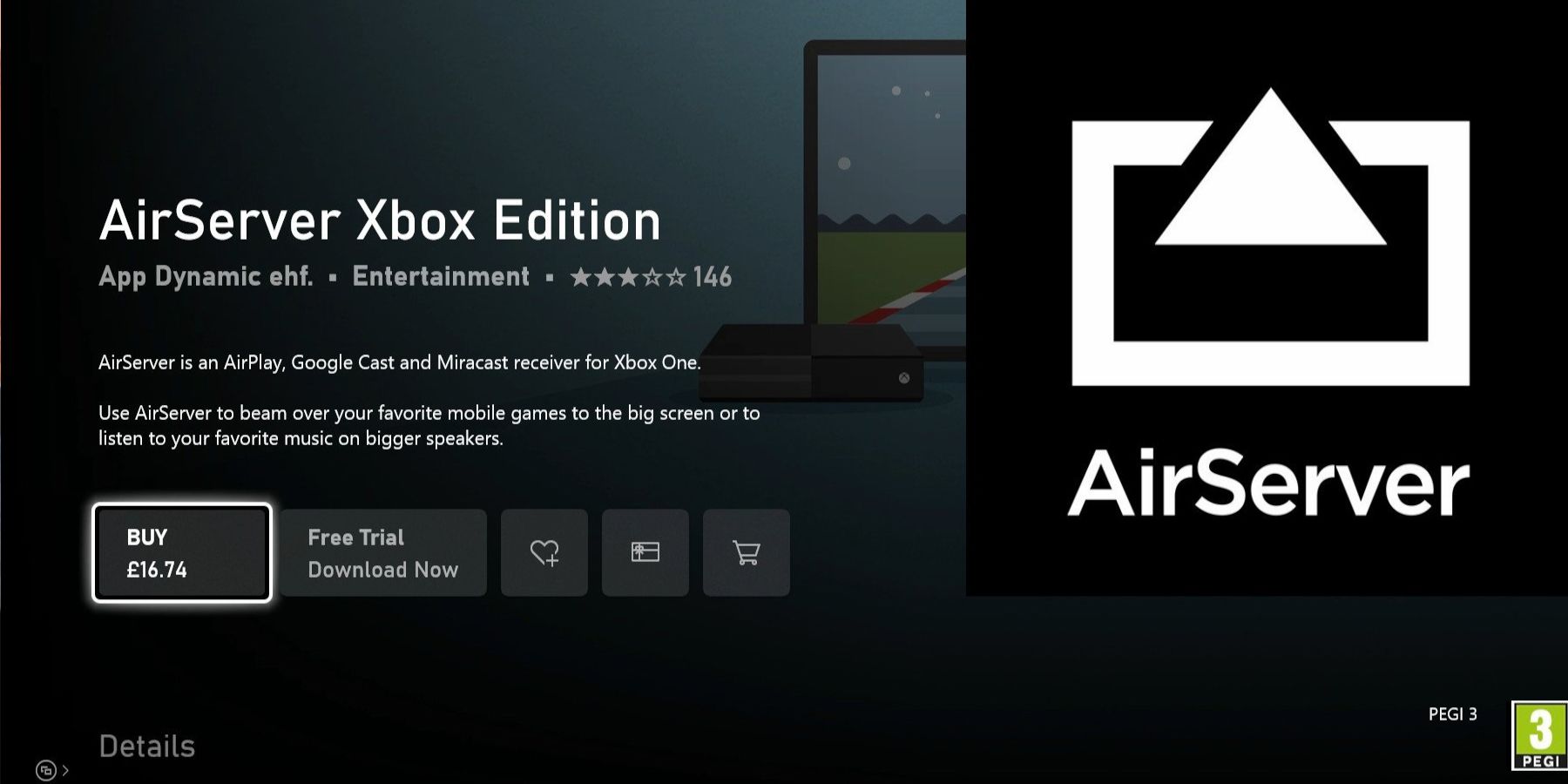 AirServer Xbox Edition