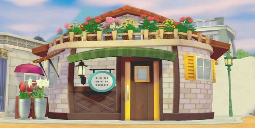 An upgraded building in Pioneers of Olive Town