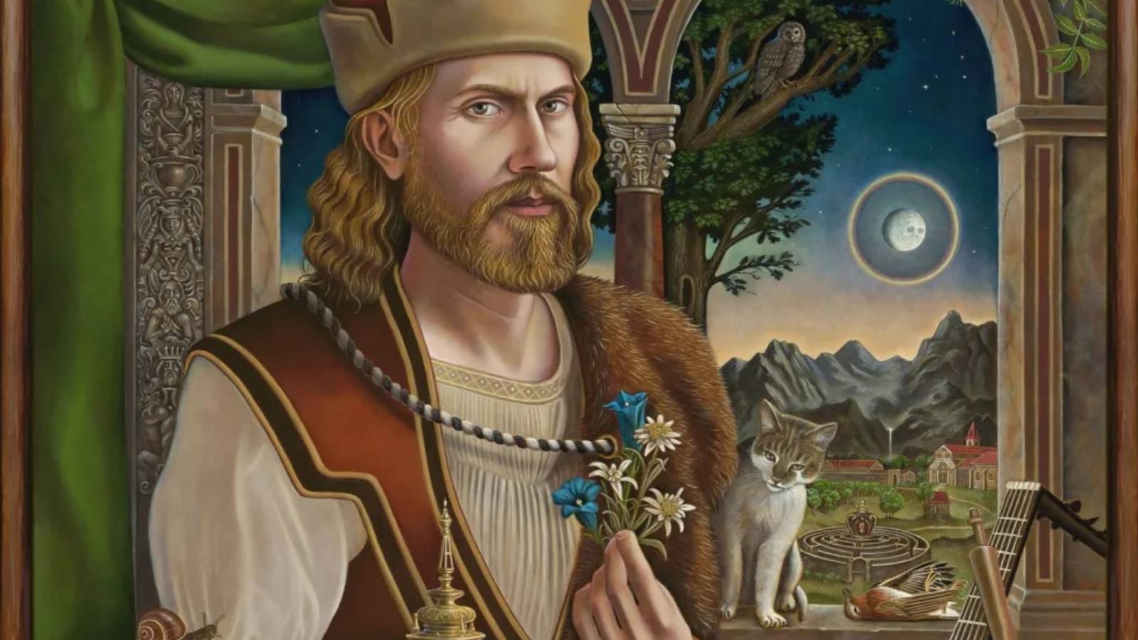 pentiment protagonist portrayed 