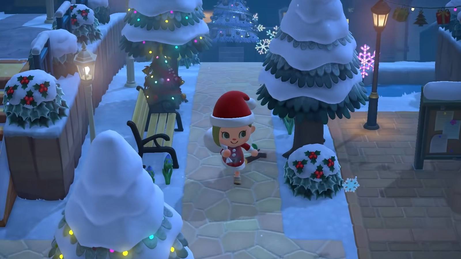 Animal Crossing Christmas Basement