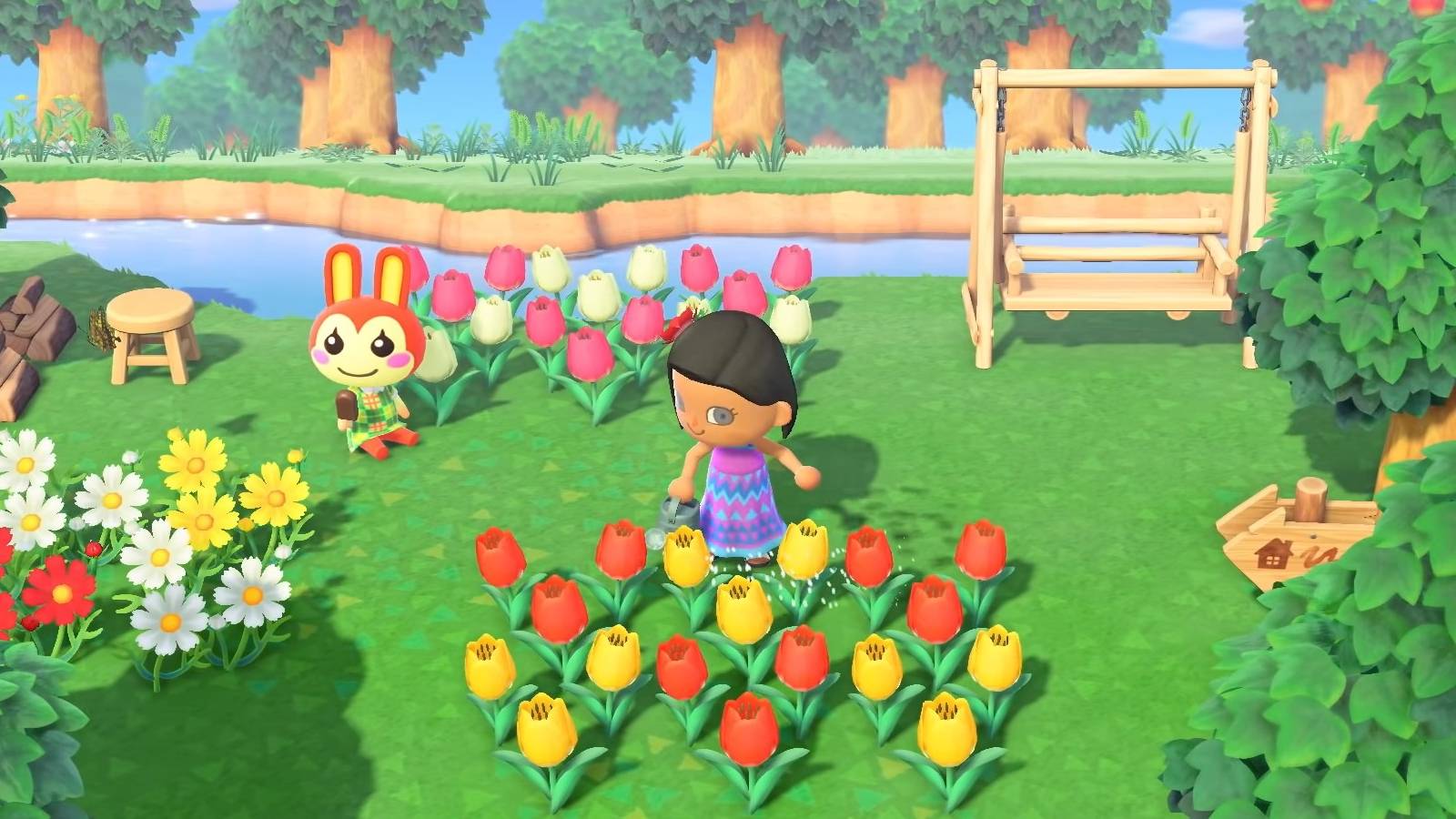 Animal Crossing Orange Roses