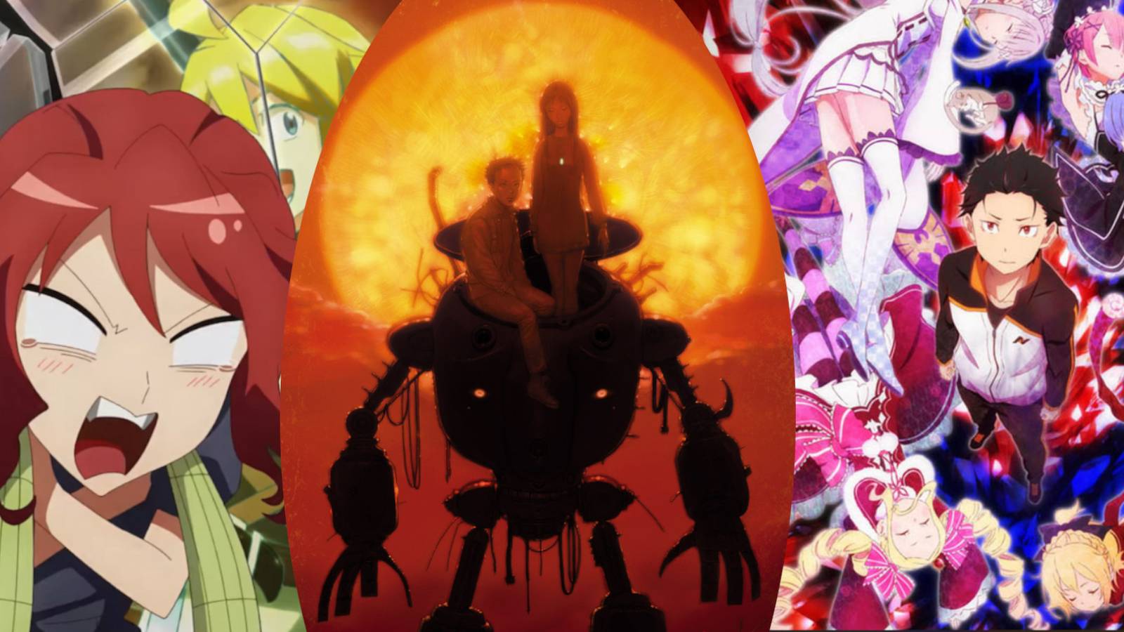 Anime the Dissect the Isekai Genre Romatic Killer, Now and Then, Here and There and Re Zero