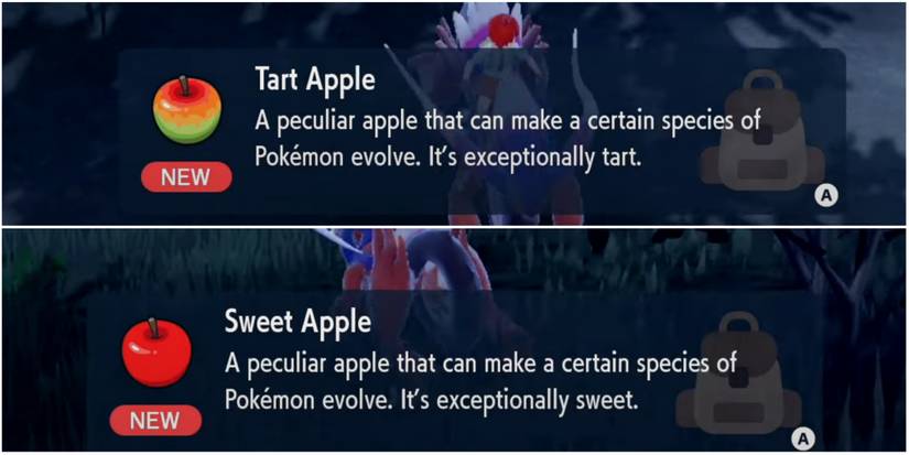 tart apple and sweet apple