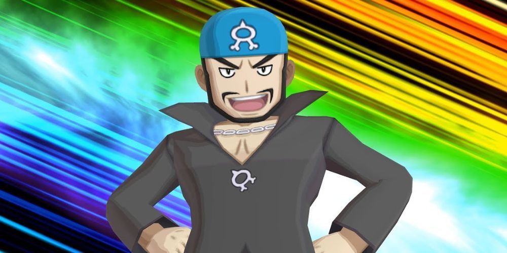 Team Aqua leader Archie from Pokemon Sapphire