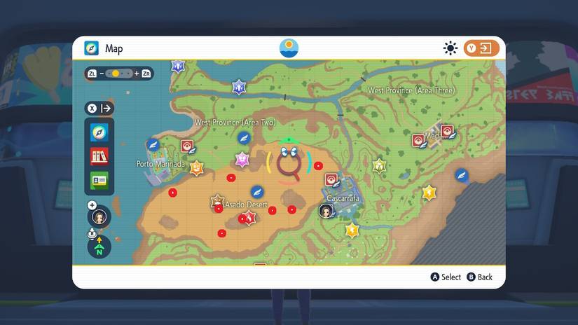 asado desert trainers locations pokemon scarlet and violet