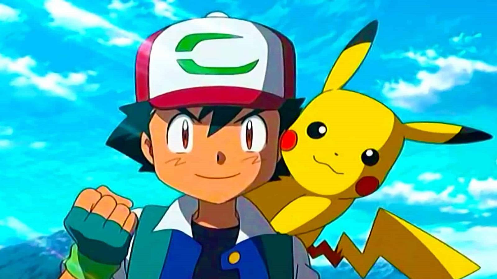 Ash and Pikachu