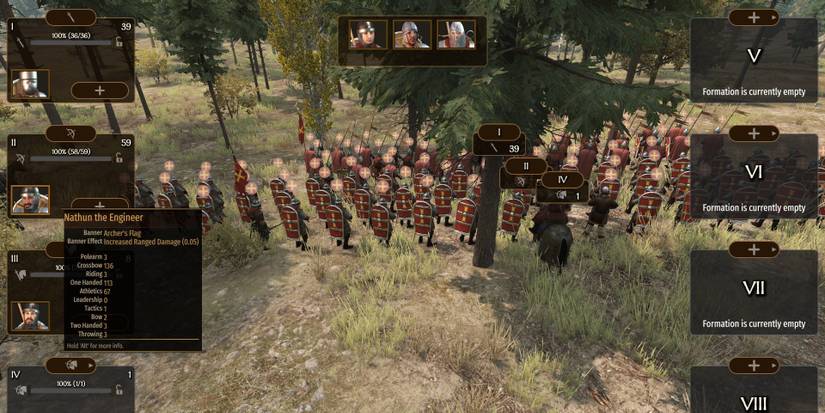 Mount & Blade 2: Bannerlord Assigning A Captain