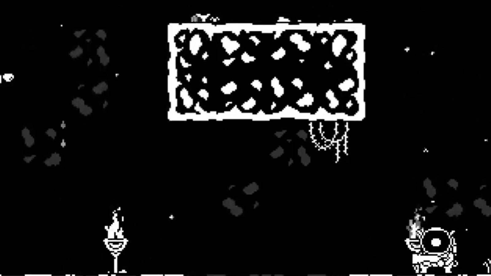 Player poses before entering a new level