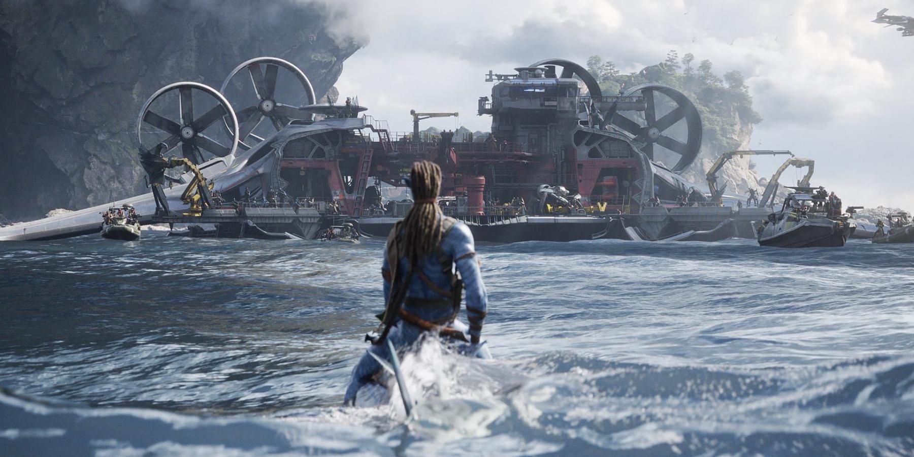 Avatar The Way of Water Human Ship