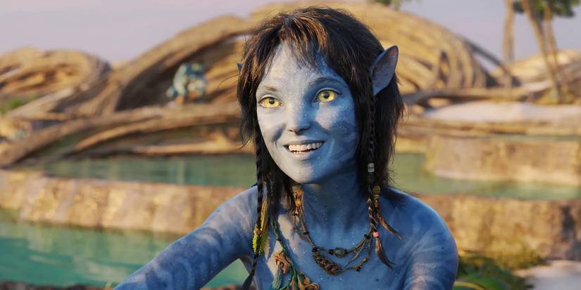 Avatar The Way of Water Kiri Smiling