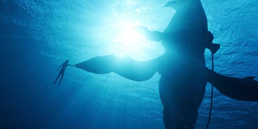 Avatar The Way of Water Lo'ak and Payakan