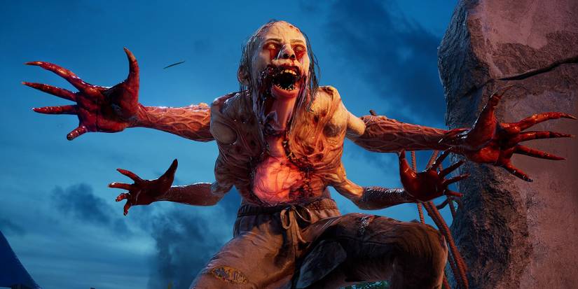 Image from Back 4 Blood showing a Stinger about to attack.