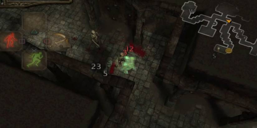 Baldurs Gate Dark Alliance 2 - Barbarian Dom Fighting