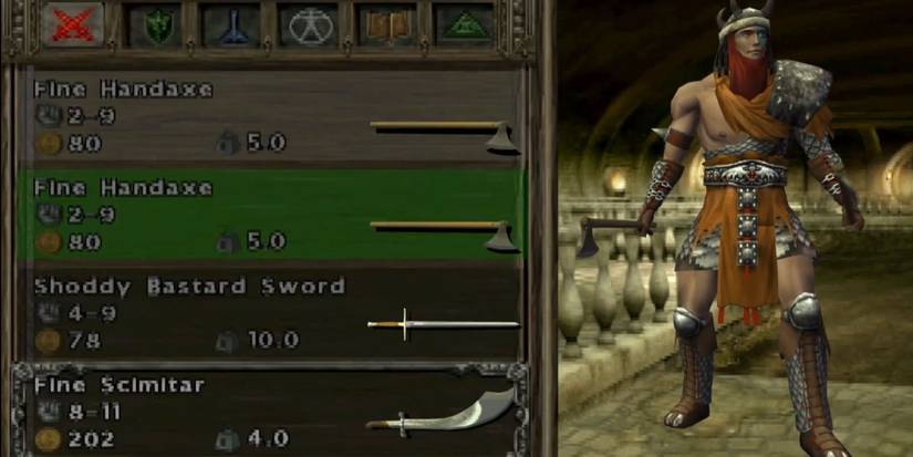 Baldurs Gate Dark Alliance 2 - Barbarian Dom Gear