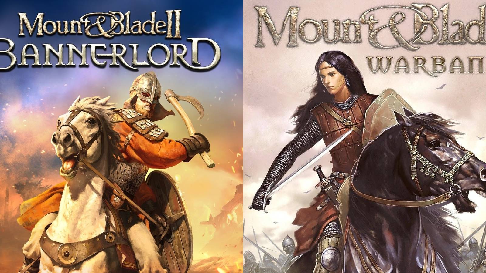 Mount & Blade 2: Bannerlord Vs Warband Logos