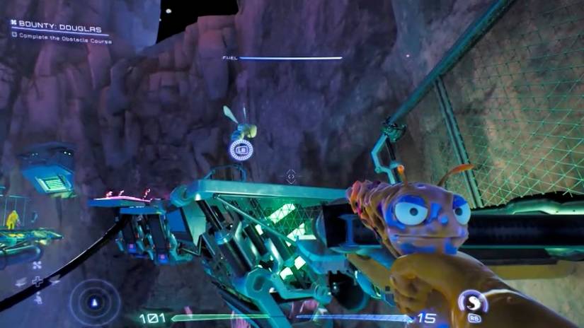 bee swing high on life obstacle course