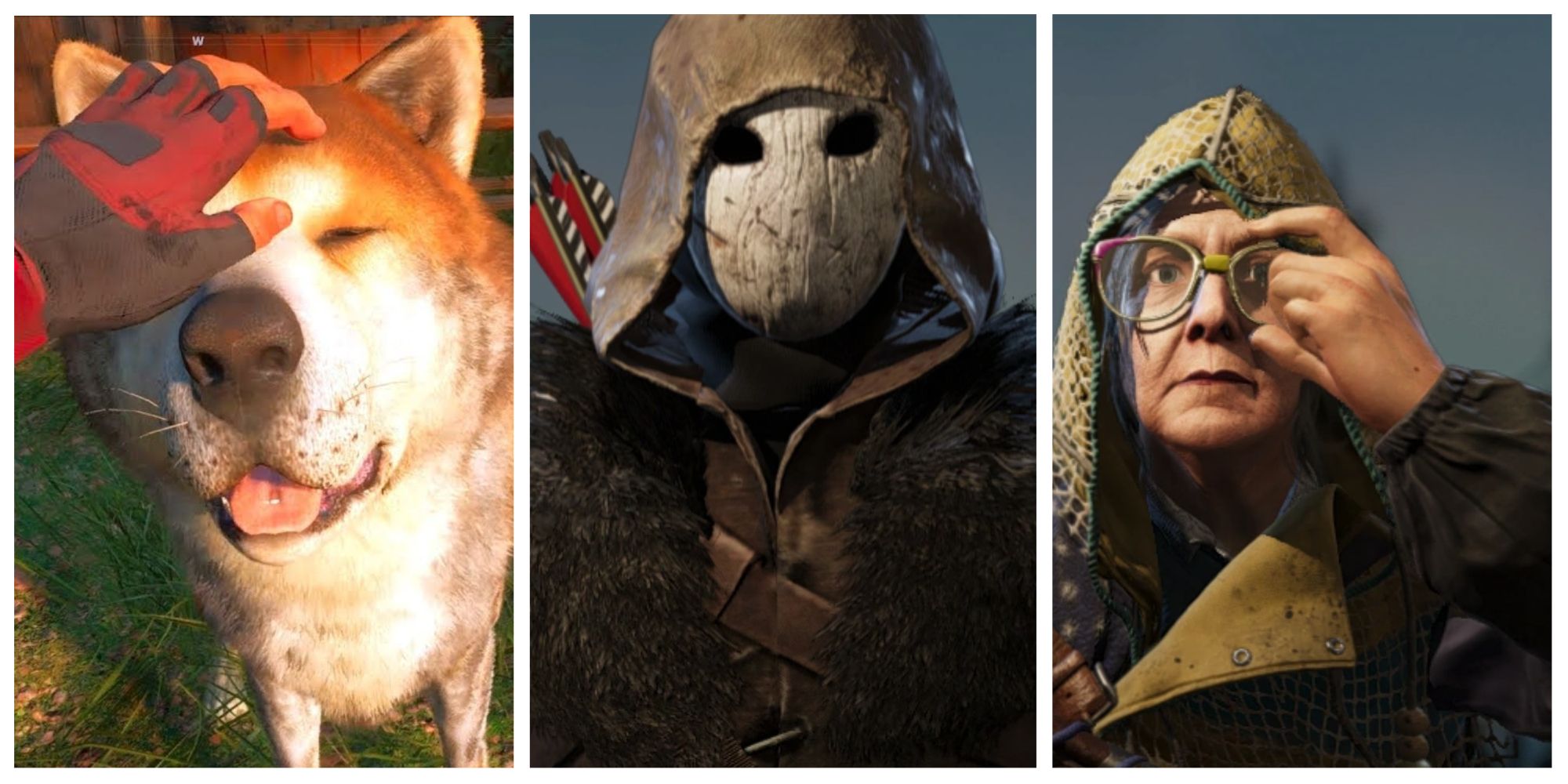 timber, the judge and nana in far cry new dawn