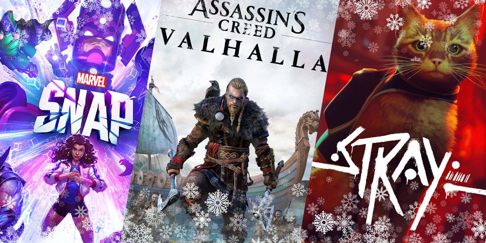 Marvel Snap, Assasin's Creed Valhalla and Stray are some of the Best Video Games To Play At Christmas