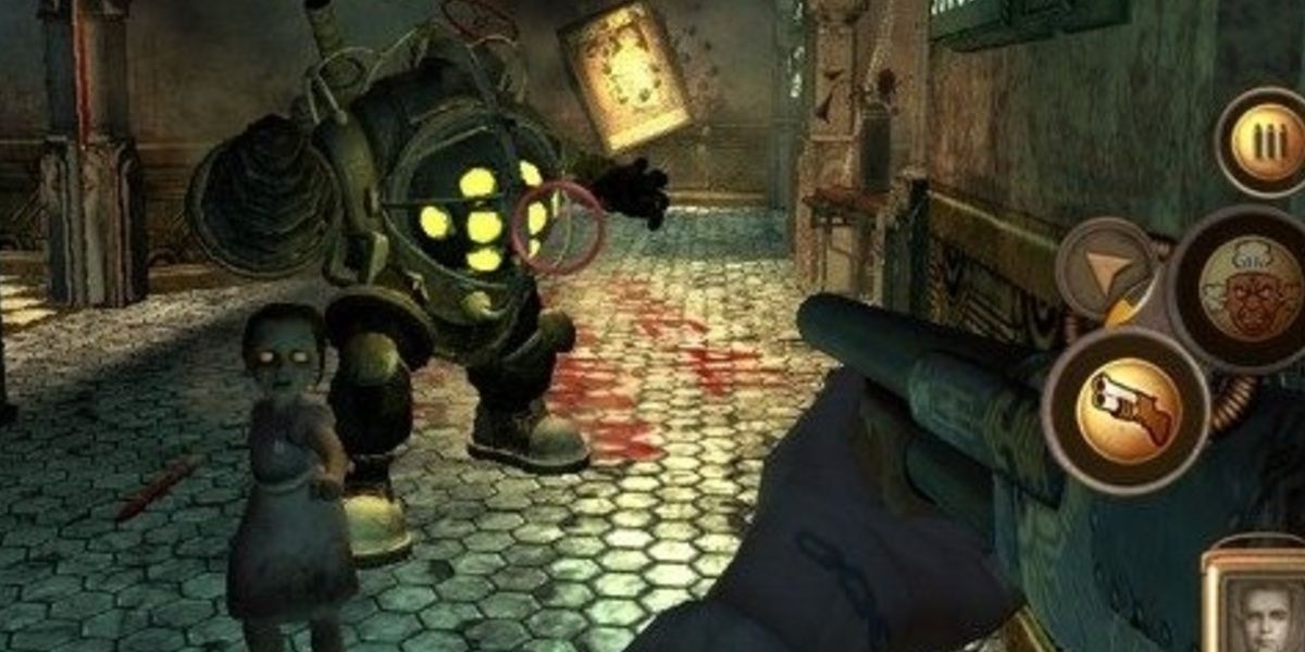 bioshock 1 big daddy and jack 