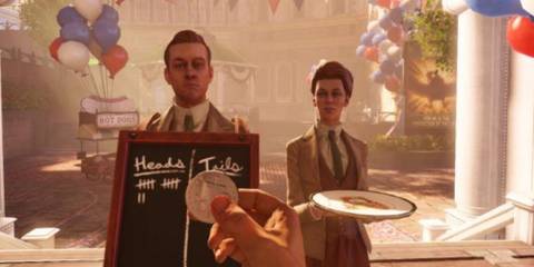 Lutece Twins Coin Toss