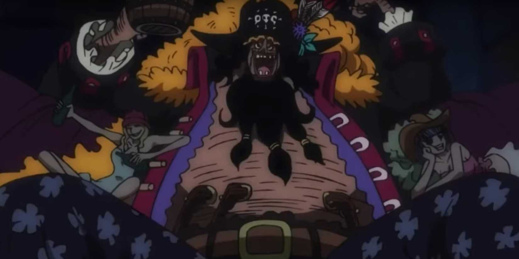 Blackbeard's Appearance After The Time Skip In One Piece