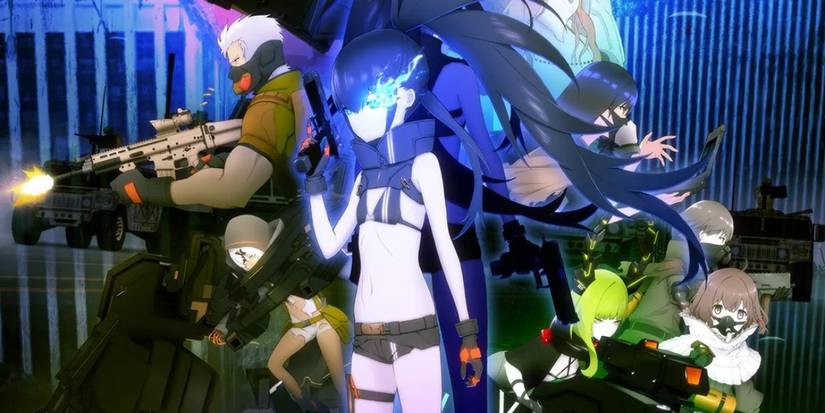 Characters Black Rock Shooter: Dawn Fall