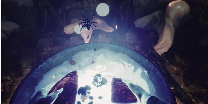 Finding all four Amber Spiders unlocks a new memory for Yaga