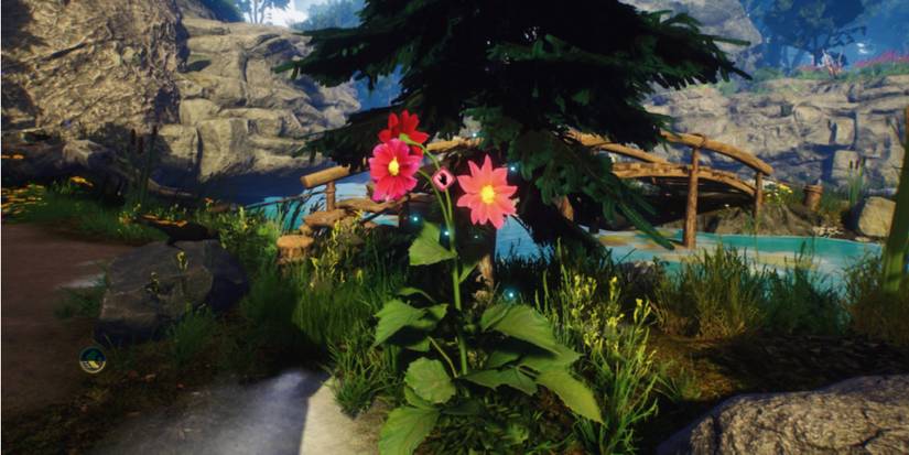 Red Flowers are a resource needed to save the game