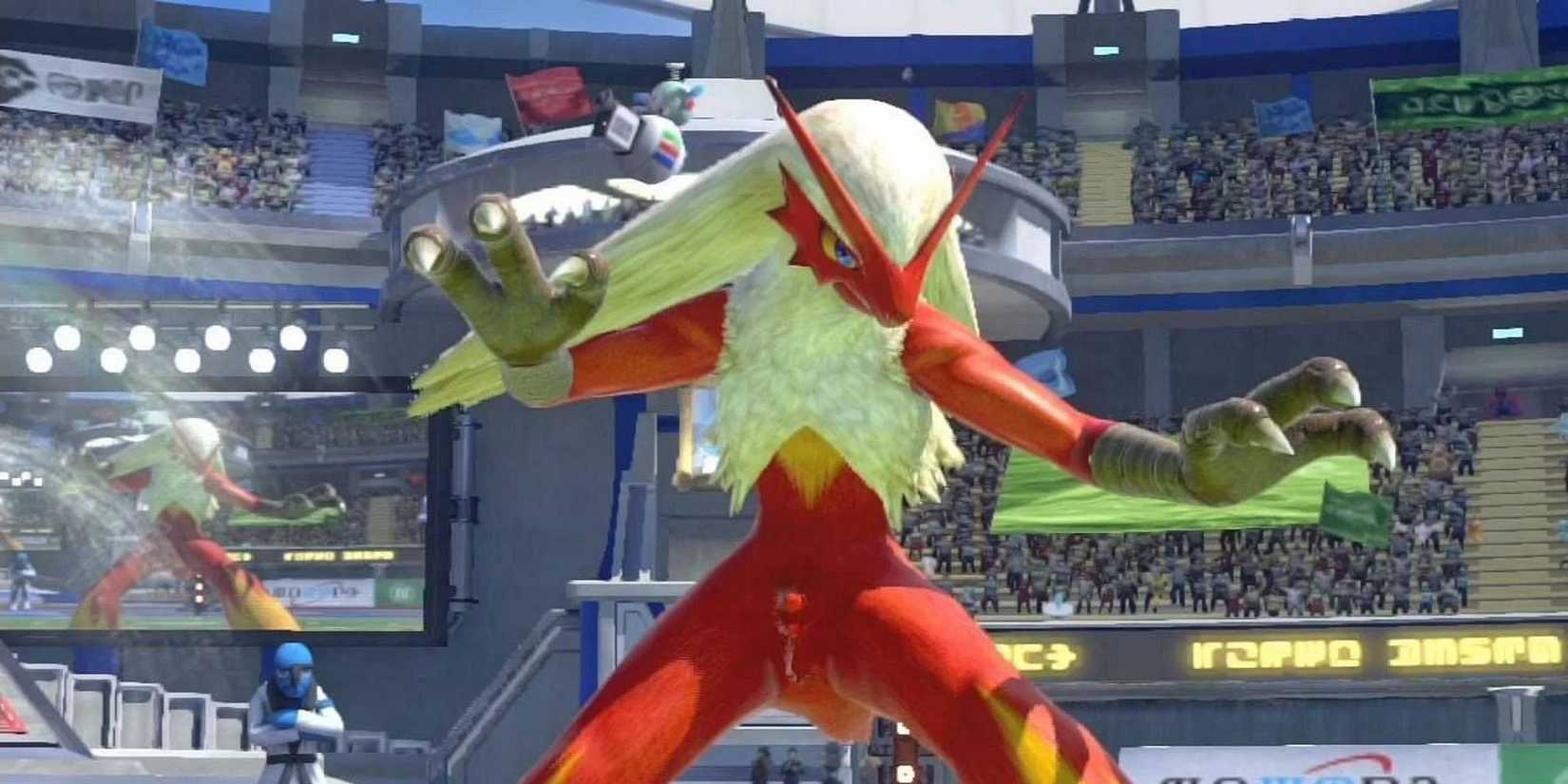 Blaziken In Pokken Tournament DX