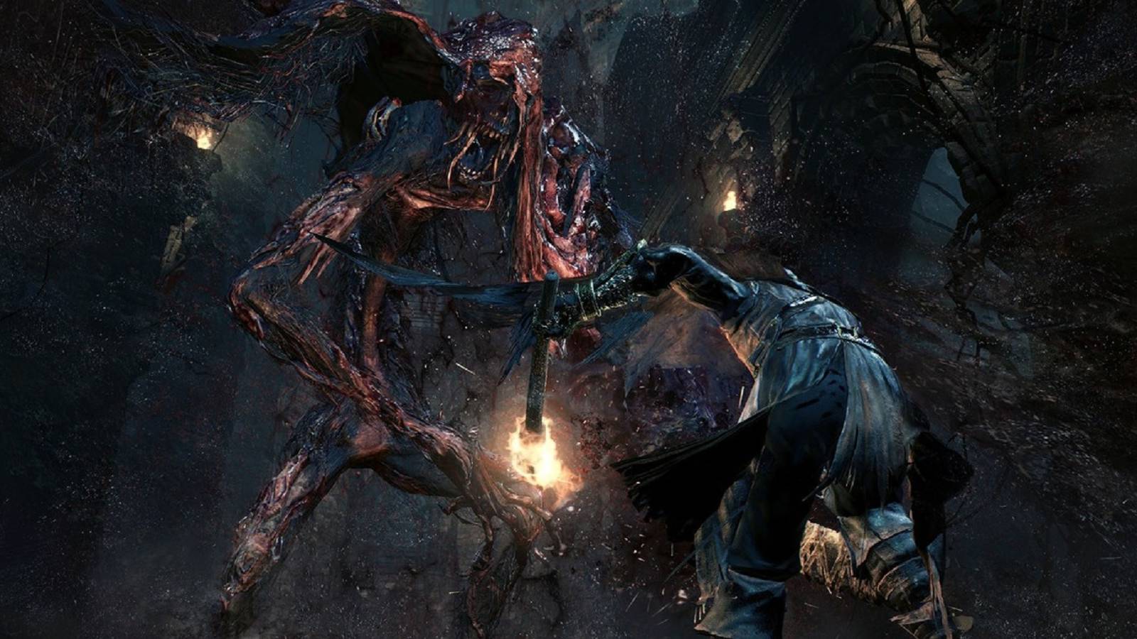 bloodborne blood starved beast