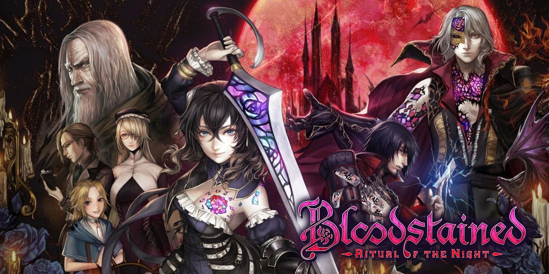 Bloodstained key art miriam johannes gebel