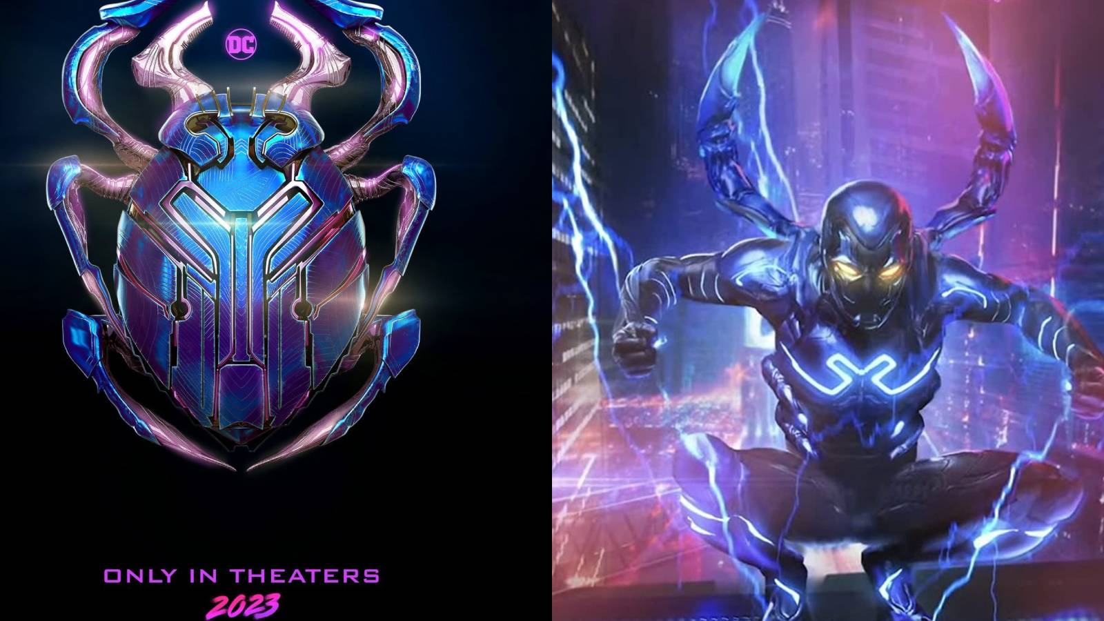 Blue Beetle First Teaser Poster James Gunn