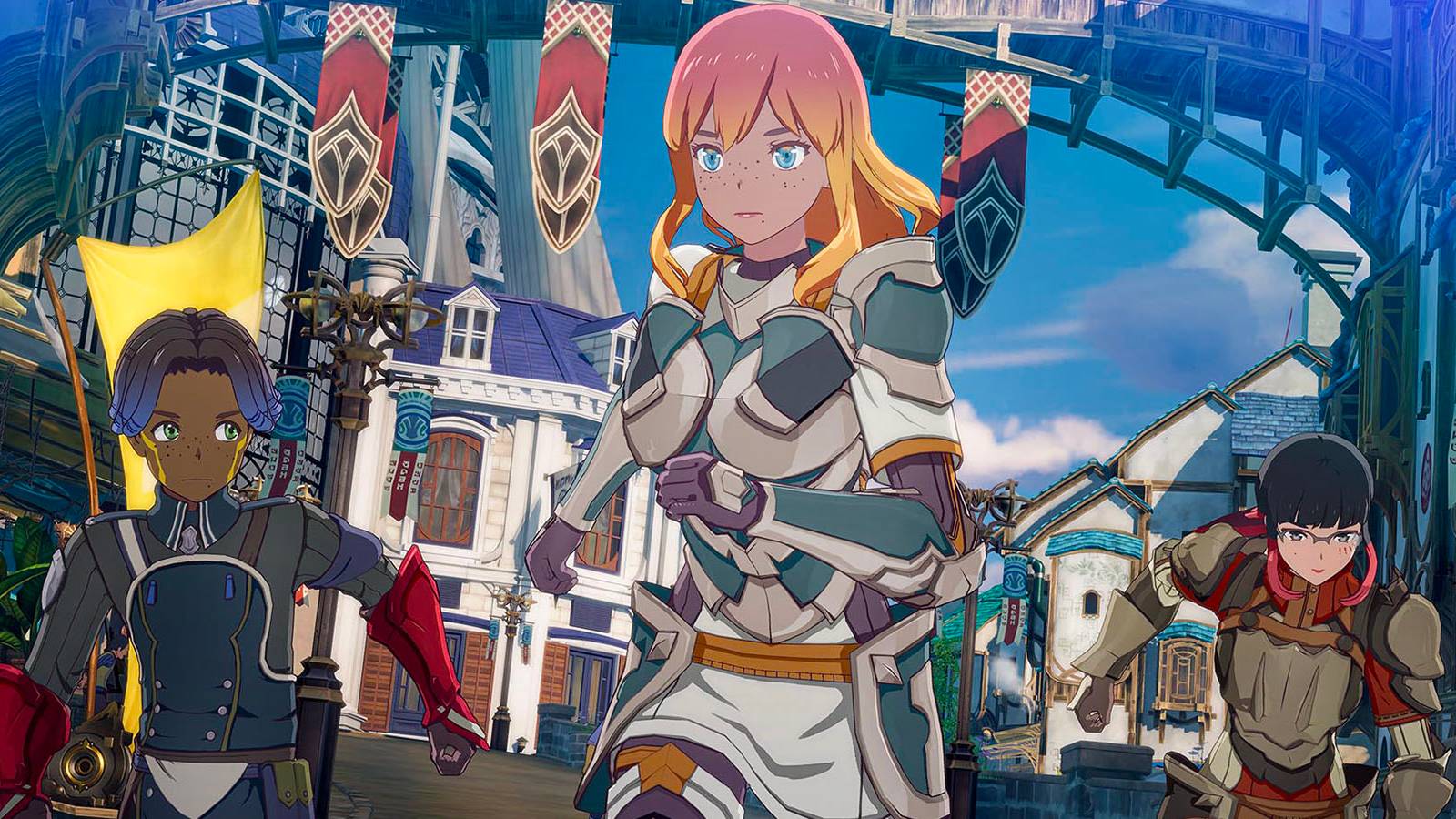 Blue Protocol running character promo screenshot