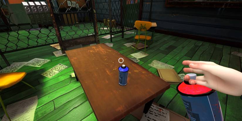 blue spray can location in hello neighbor 2 back to school dlc