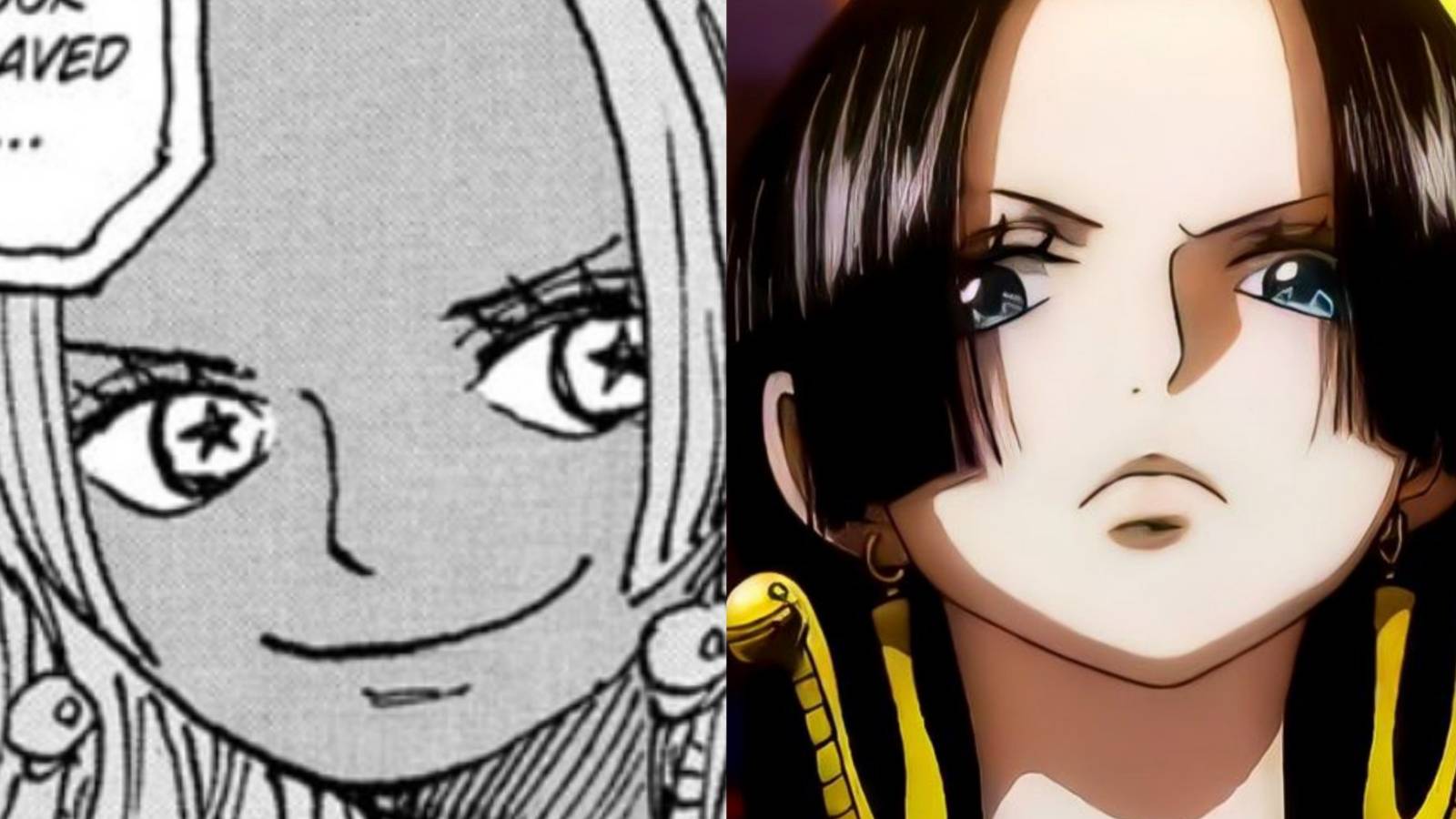 Boa Hancock and S Snake