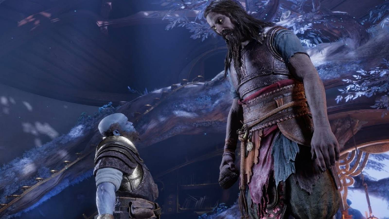 Brok and Odin in God of War Ragnarok-1