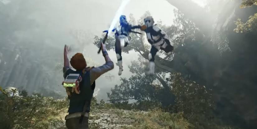 cal kestis lifting up stormtroopers