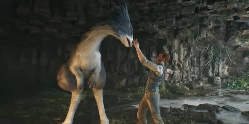 cal kestis using force connection on a creature