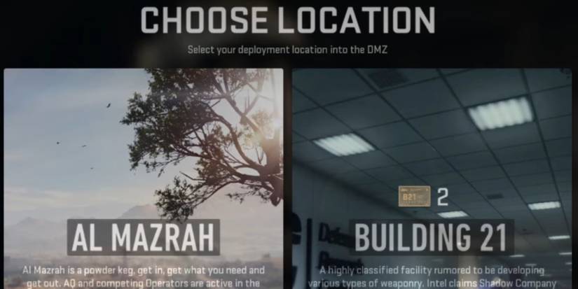 Call of Duty Warzone 2 Building 21 Selection