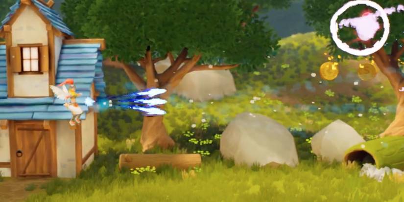 Player gets a high score after nailing a combo