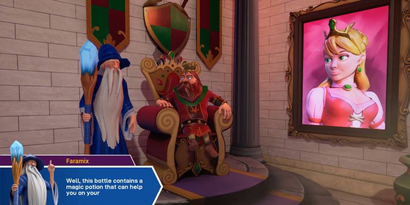 Player meets Faramix to gain new abilities