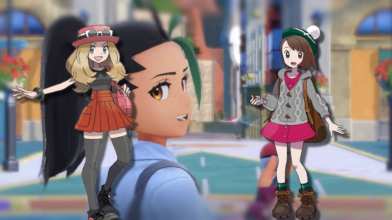 pokemon scarlet violet nemona gen 6 serena gen 8 gloria