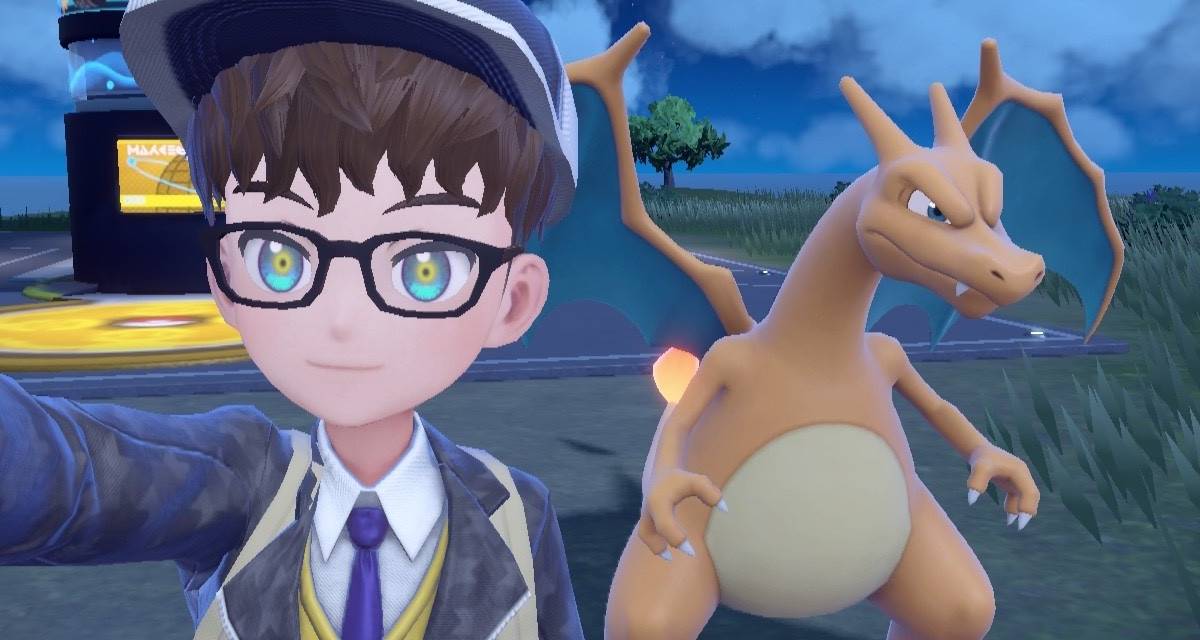 Charizard selfie